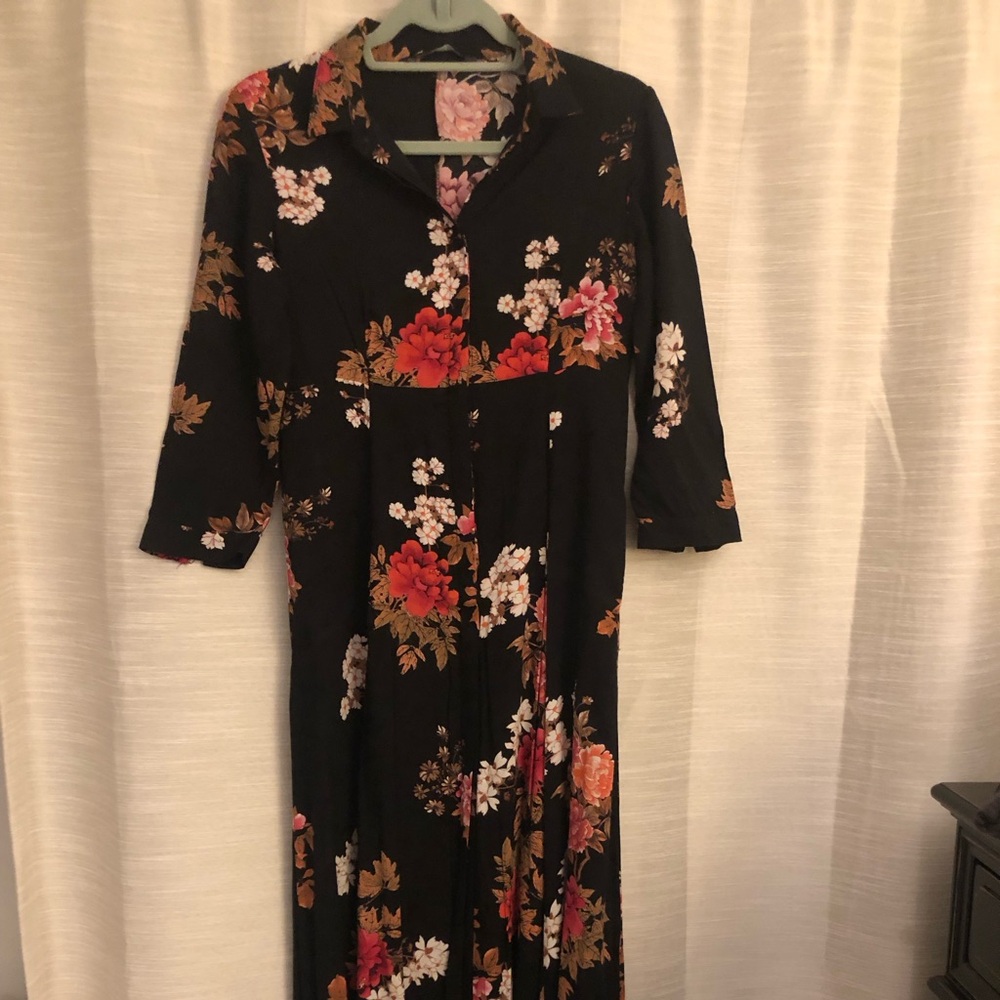 Zara maxi dress XS
